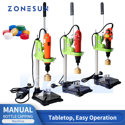 Máquina de tapado de botellas manual ZONESUN ZS-XG80W 