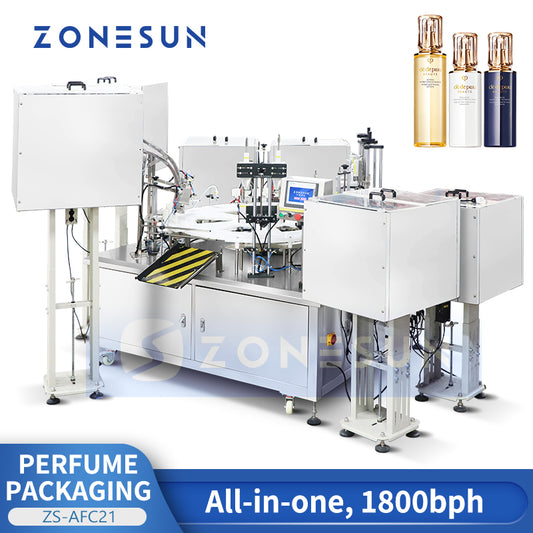 ZONESUN Automatic Perfume Filling Sealing Machine ZS-AFC21