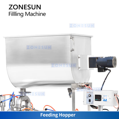 ZONESUN ZS-GTFS2 Semi-automatic Paste Piston Filling Machine