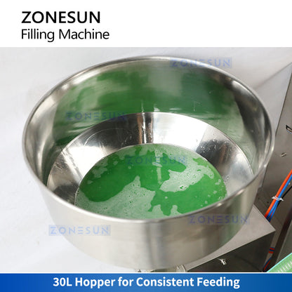 ZONESUN ZS-VTMP1N Automatic Magnetic Pump Liquid Paste Filling Machine（Best Offer）