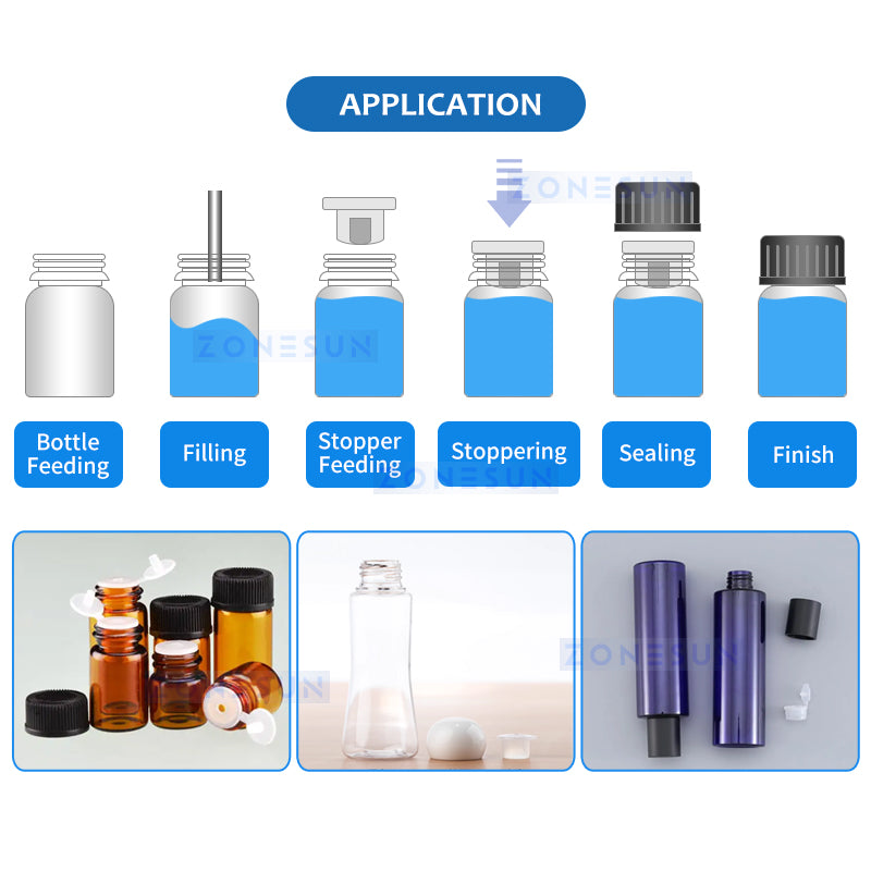 essential oil filling capping machine