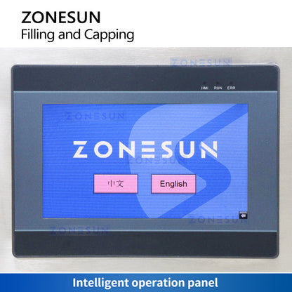 ZONESUN ZS-ZFC1 Cosmetic Liquid Serums Syringe Filling Stoppering Machine