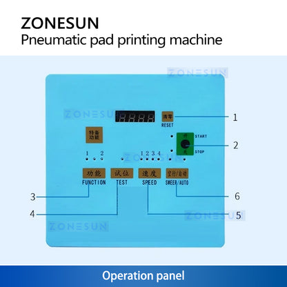 ZONESUN ZS-QYY1 Pad Printing Machine Flat Surface Printer