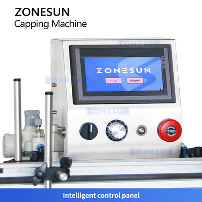 ZONESUN ZS-XG1870M 4-wheel Bottle Capping Machine