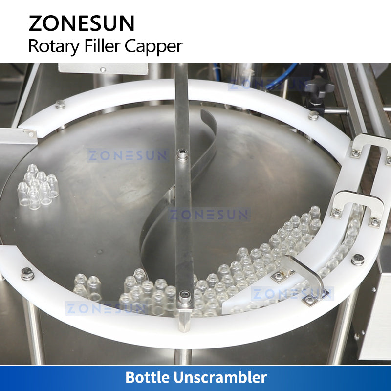 ZONESUN ZS-AFC30 Monoblock Liquid Paste Filling Capping Machine