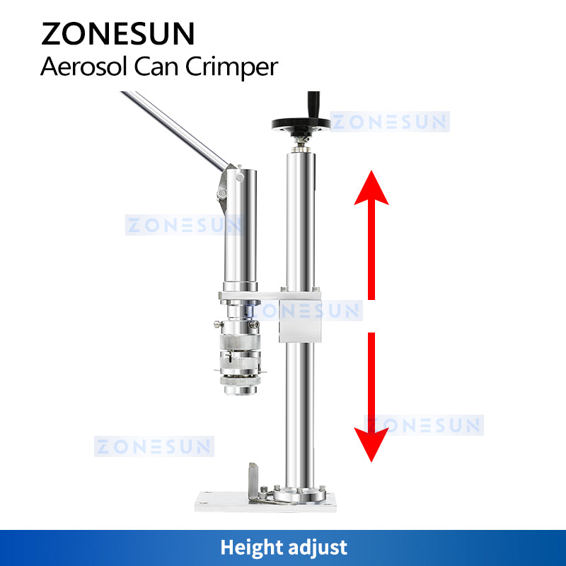 Aerosol Can Sealing Machine