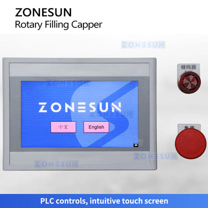 ZONESUN ZS-FAL180F3 Rotary Filling Machine Monoblock Equipment