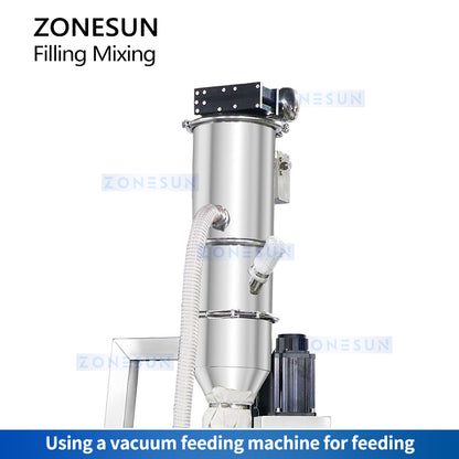 ZONESUN ZS-MB500FP Semi Automatic Auger Powder Mixing Feeding Weighing Filling Machine