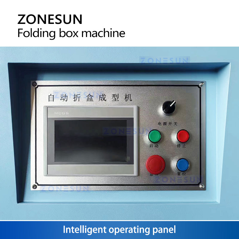 zonesun  box folding machine