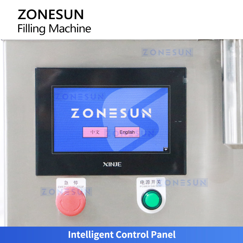 ZONESUN ZS-VGPJ1 Pneumatic Hydraulic Press Thick Paste Filling Machine