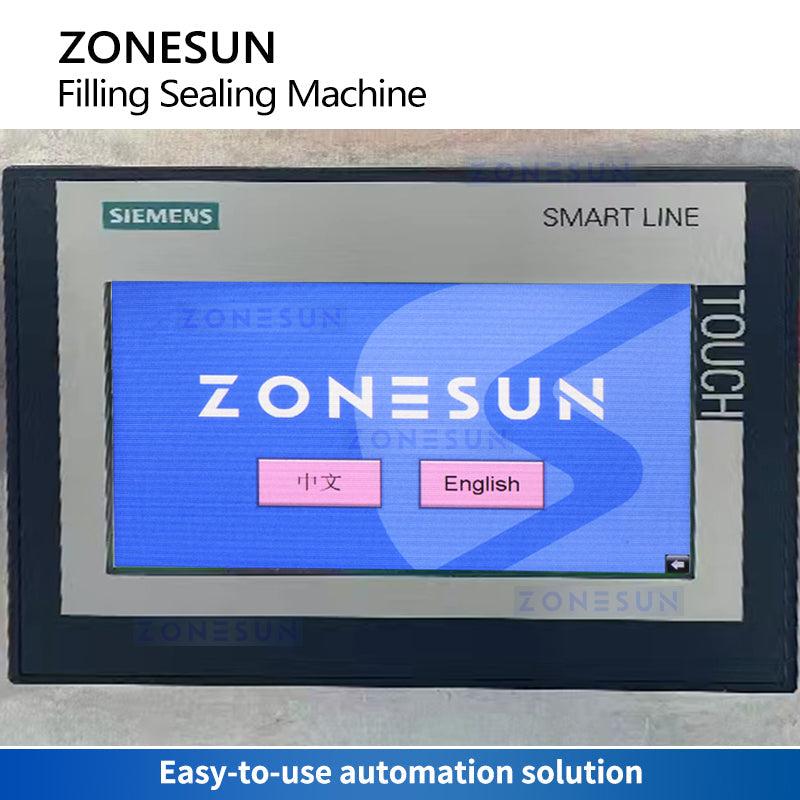 ZONESUN ZS-AFS210 Automatic Powder Pouch Bag Filling Sealing Machine