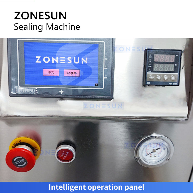 ZONESUN ZS-RGS1Aluminum Foil Sealing Machine Tube Orifice