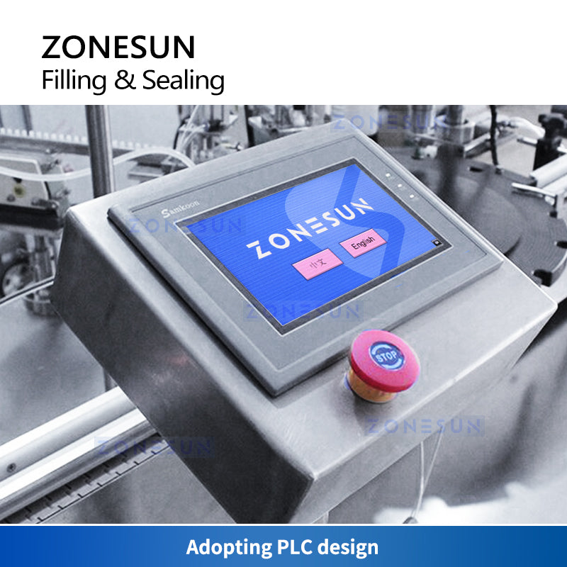 ZONESUN ZS-PB450 Automatic Penicillin Bottle Filling Capping Machine Liquid Filler