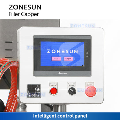 ZONESUN ZS-FAL180F7 Coconut Jelly Juice Filling Capping Production Line