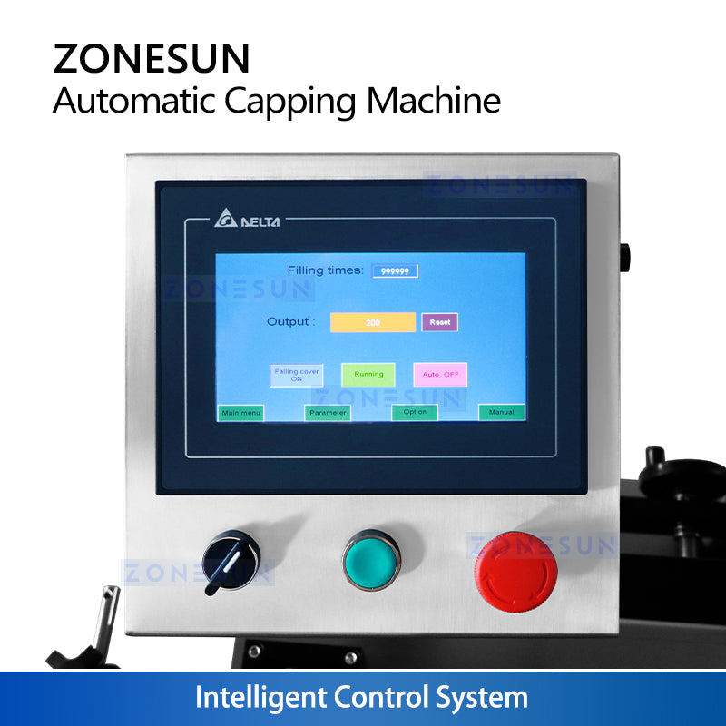 ZONESUN ZS-XG440H Automatic Capping Machine For F-Style Bottle