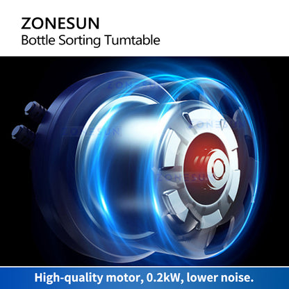 ZONESUN Automatic Bottle Unscrambler For Production Line ZS-SP800