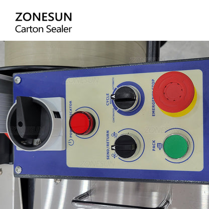 Máquina de sellado de cartón ZONESUN ZS-FK8060S