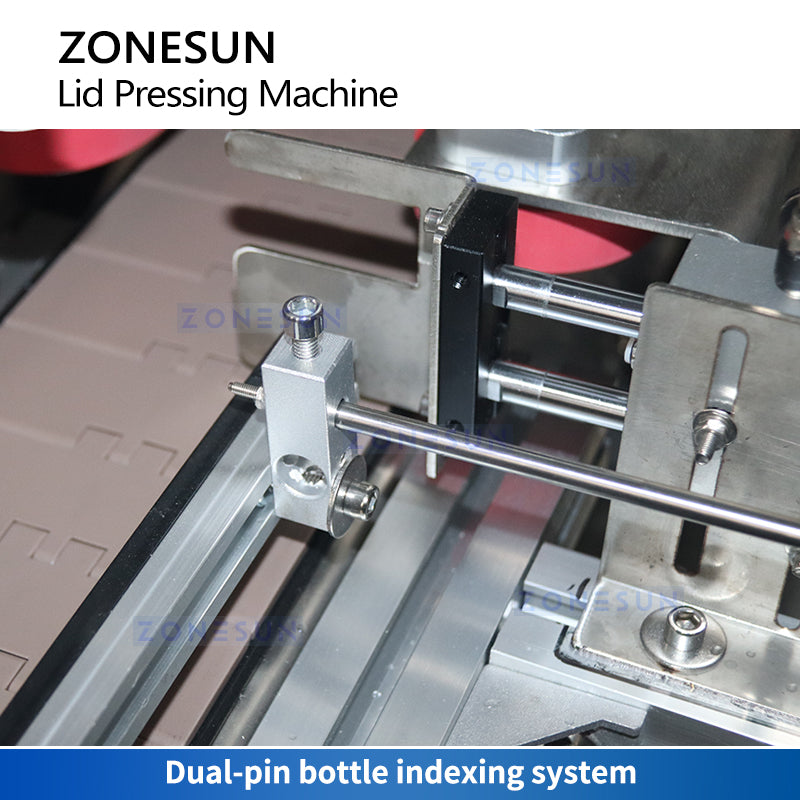 ZONESUN ZS-VTYG01 Automatic plastic Lids Seal Feeding Pressing Machine