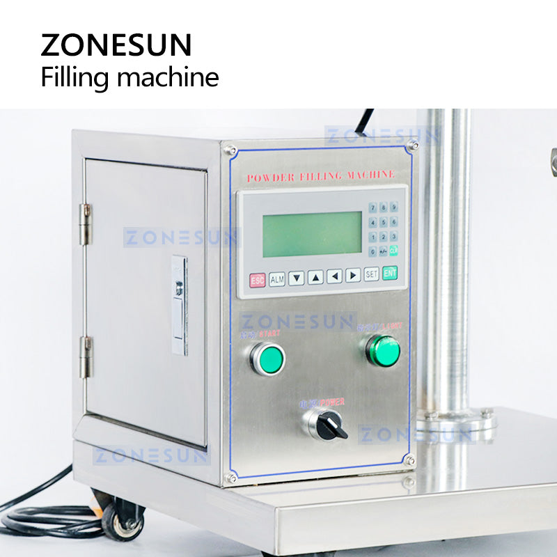 ZONESUN ZS-FM100S Semi-automatic Dry Powder Filling Machine