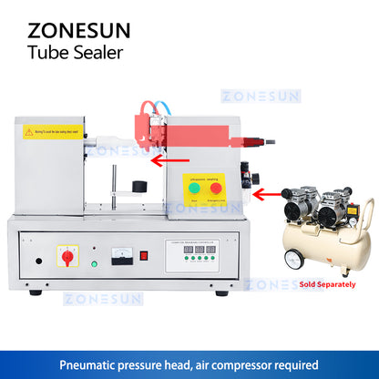 ZONESUN ZS-QDFW125S Ultrasonic Plastic Tube Sealing Machine