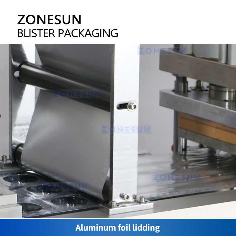 ZONESUN Blister Cup Packing Machine Automatic Cupped Packages ZS-PJZN18