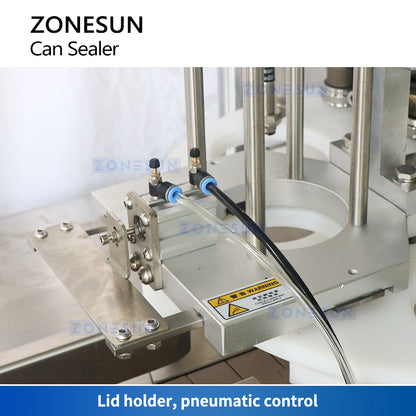 ZONESUN ZS-AFK300 35-130mm Automatic Electric Can Capping Sealing Machine