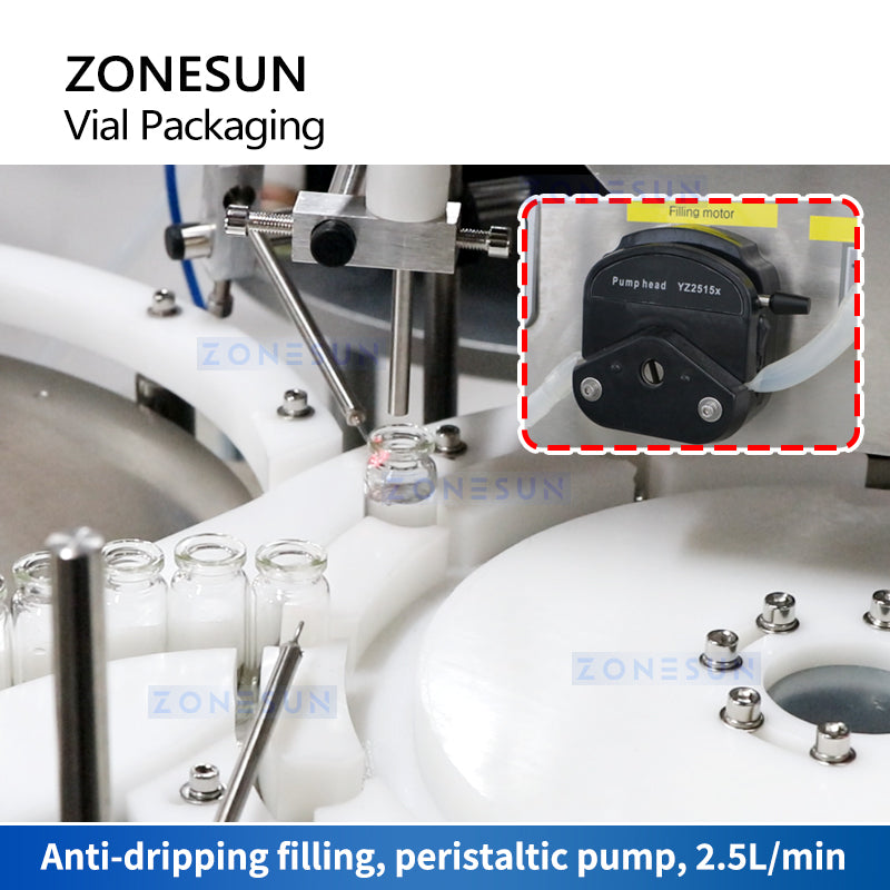 peristaltic pump filler