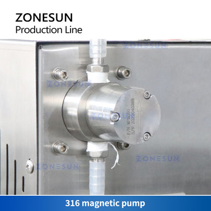 ZONESUN Automatic Liquid Packing Machine Essential Oil Vial Eyedrops Bottle Desktop Filling and Capping Equipment ZS-AFCL1