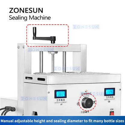 ZONESUN ZS-FK2200R Induction Sealing Machine Automatic Alunminum Foil Sealer