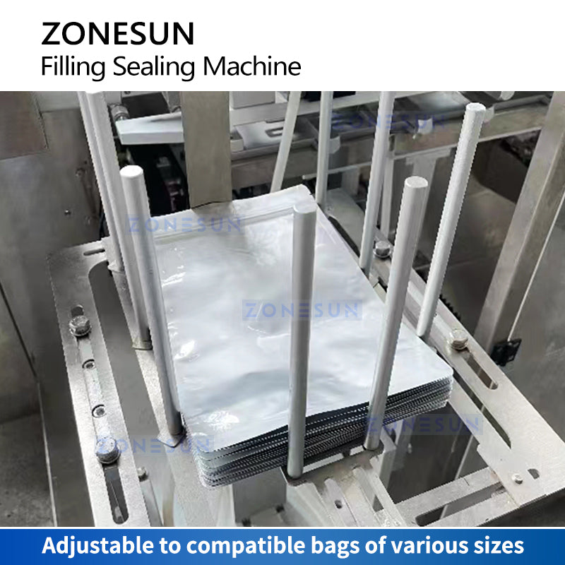 ZONESUN ZS-AFS210 Automatic Powder Pouch Bag Filling Sealing Machine