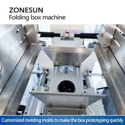 ZONESUN ZS-ZH25D Automatic Cartoning Packing Machine Box Tray Forming Equipment