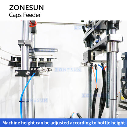 ZONESUN ZS-XG445S Trigger Sprayer Cap Feeding Machine