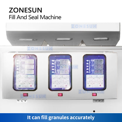 ZONESUN Automatic Premade Pouch Packing Machine Granule Filling Sealing Equipment ZS-AFS04