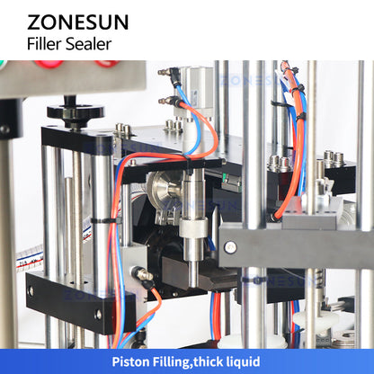 Zonesun ZS-FS008U Plastic Tube Filling & Sealing Monoblock