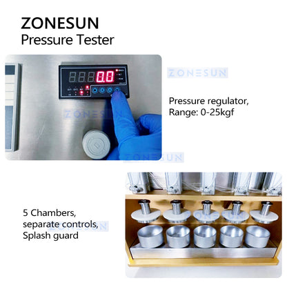 ZONESUN ZS-PT1  Desktop Pressure Tester For Laundry Pod