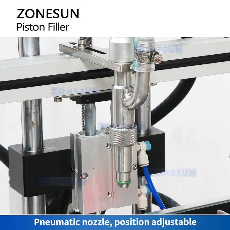 ZONESUN ZS-YT1T-1PX Servo Piston Pump Filling Machine