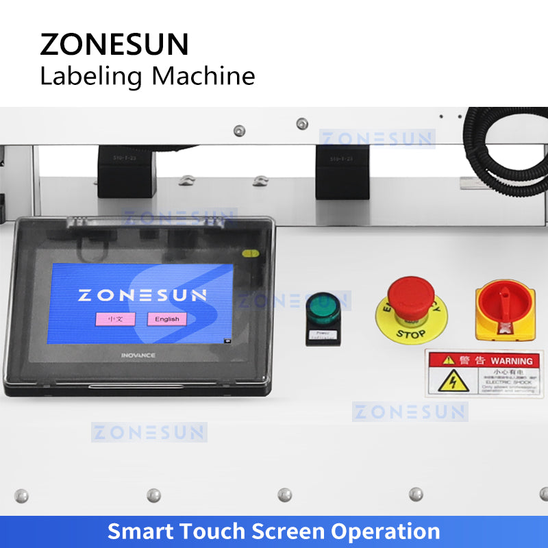 ZS-TB500R Round Bottle Label Applicator