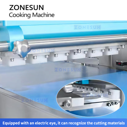 ZONESUN ZS-CO400W Industrial Automatic Wire Cut Cookie Depositor Machine Biscuit Making Machine