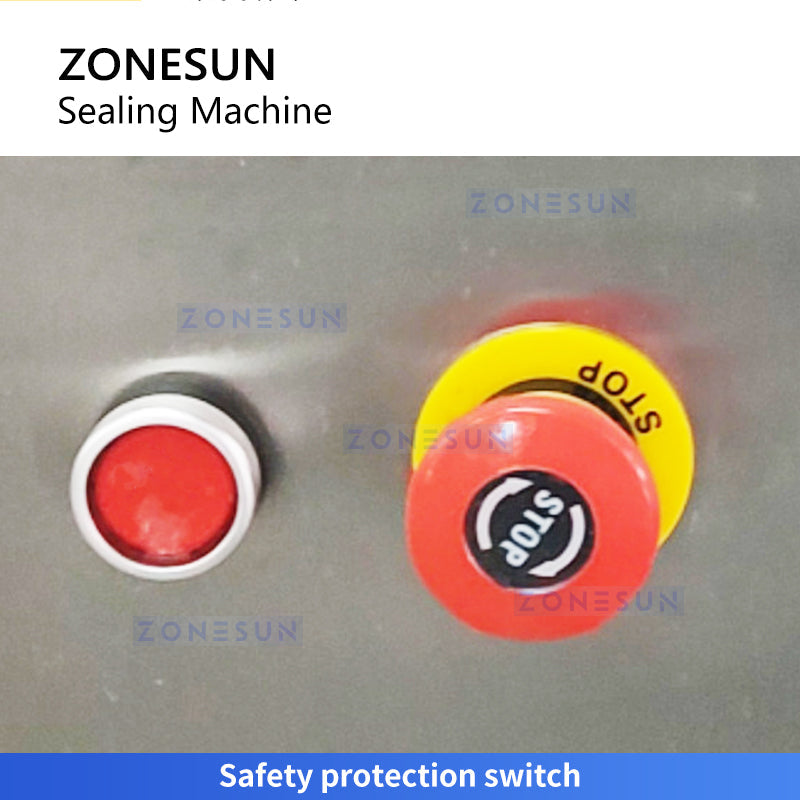 ZONESUN ZS-RGS1Aluminum Foil Sealing Machine Tube Orifice