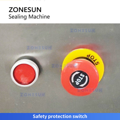 ZONESUN ZS-RGS1Aluminum Foil Sealing Machine Tube Orifice