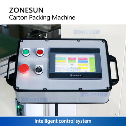 ZONESUN ZS-BFM2 Automated Box Folding Machine Carton Packaging Machine