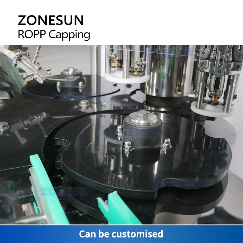 ZONESUN ZS-XG440C4 Automatic ROPP Pilfer Proof Capping Machine