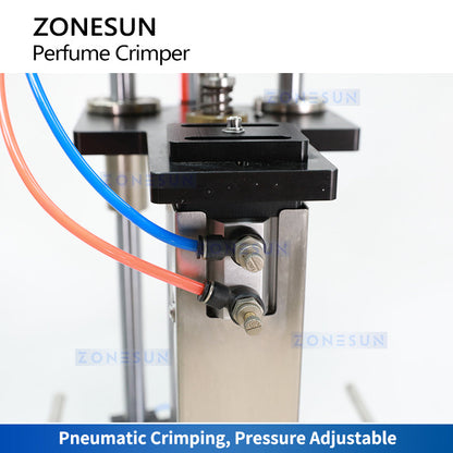 ZONESUN ZS-ZGX01 Automatic Perfume Crimper Scent Capping Machine