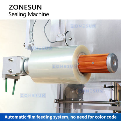 ZONESUN ZS-FKR4T Automatic Foil Sealing Machine Continuous Sealer