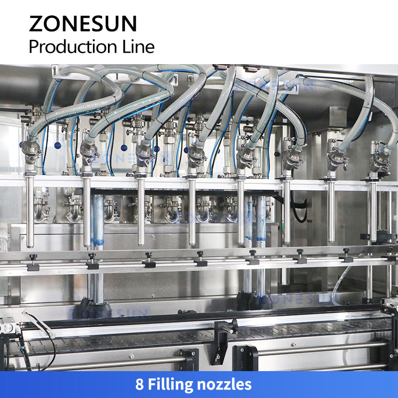 ZONESUN ZS-FAL180Z10 Servo Filling Capping and Labeling Machine