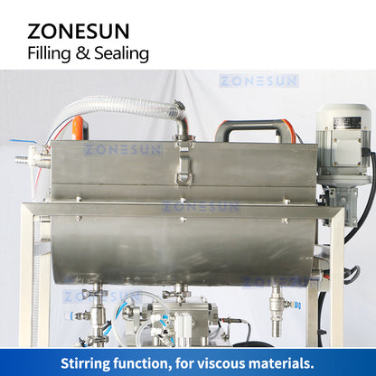 ZONESUN Automatic Sachet Packaging Machine Vertical Form Fill Seal Liquid Pouch Packing ZS-FS500Y-2