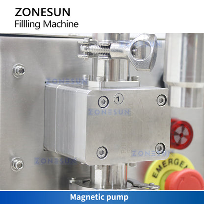 magnetic pump filling machine