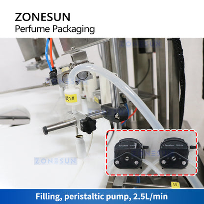 ZONESUN Automatic Perfume Filling Sealing Machine ZS-AFC21