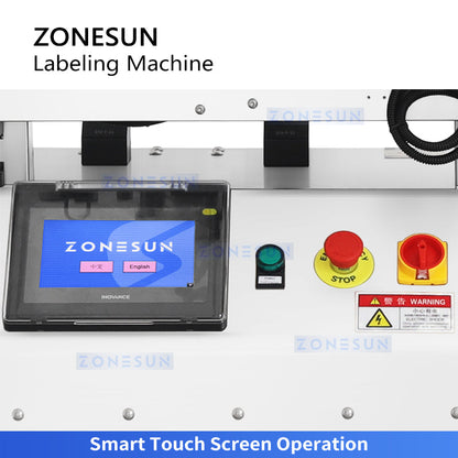 ZONESUN ZS-TB150RP Desktop Round Bottle Label Applicator