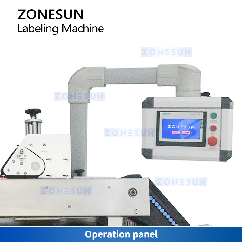 ZONESUN ZS-TBRH100 Horizontal Round Tube Labeling Machine